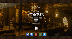 Desktop Screenshot of foleys.be